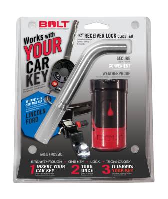 Misc. - Bolt Misc.Exterior - BOLT - BOLT   1/2"  Receiver Lock    Ford   Trucks   Side Cut   (7023630)