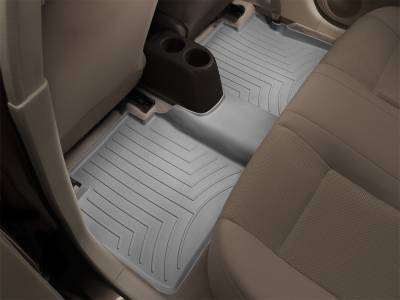 WeatherTech Rear FloorLiner SuperCab with 1st row bench seats Grey 2017 - 2023 Ford F-250/F-350/F-450/F-550 466975