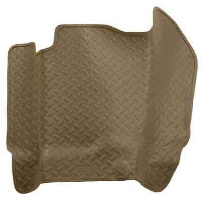Floor Mats - Husky Floor Mats - Husky Liners - HUSKY  WeatherBeater Series  Front & 2nd Seat Floor Liners  Tan
