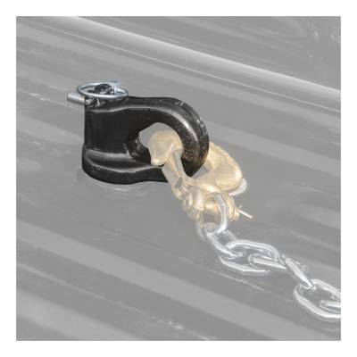 CURT - CURT OEM-COMPATIBLE GOOSENECK BALL AND SAFETY CHAIN ANCHOR KIT FOR GM (60692) - Image 3