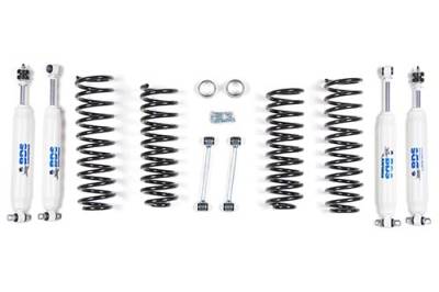 BDS 2 Inch Lift Kit Coil Spring w/NX2 Shocks for Jeep Wrangler JK (12-18) 4-Door (1430H)
