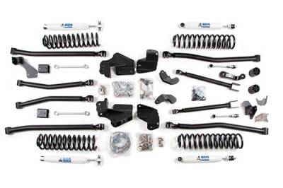 BDS 4.5 Inch Lift Kit Long Arm w/NX2 Shocks Jeep Wrangler JK (07-18) 4-Door (1407H)