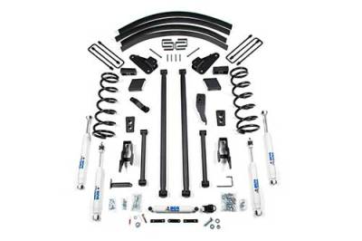 BDS 4.5 Inch Lift Kit Long Arm Conversion w/NX2 Shocks and Rear Block Kit for Dodge Ram 2500/3500 w/o Overloads (94-99) 4WD (213H)