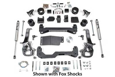 BDS 4 Inch Lift Kit w/NX2 Shocks for Ram 1500 w/Air Ride (13-18) 4WD (1623H)