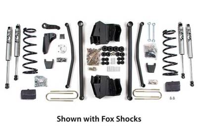 BDS Suspension Lift Kit  4in Front LA /4in Rear Block (667H)