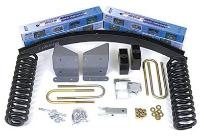 BDS 4 Inch Lift Kit w/Rear Block Kit for Ford F100/F150 (73-76) 4WD (370H)