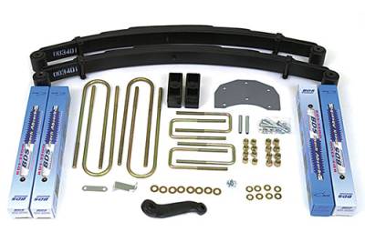 BDS 4 Inch Lift Kit w/NX2 Shocks for Ford F350 Monobeam (80-96) 4WD (308H)