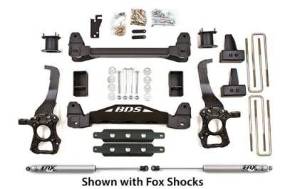 BDS 4 Inch Lift Kit w/NX2 Shocks for Ford F150 (09-13) 2WD (599H)