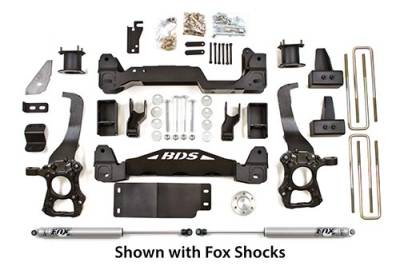 BDS 4 Inch Lift Kit w/NX2 Shocks for Ford F150 (09-13) 4WD (598H)