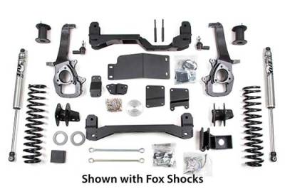 BDS 6 Inch Lift Kit w/NX2 Shocks and 5" Rear Coil Springs for Dodge Ram 1500 (09-11) 4WD (622H)