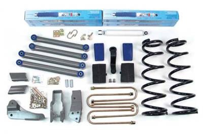 BDS 6 Inch Lift Kit w/NX2 Shocks and 4" Rear Block for Dodge Ram 2500/3500 w/3.5" Rear Axle (2008) 4WD Gas (290H)