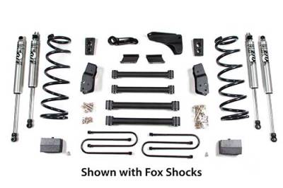 BDS - BDS Suspension Lift Kit  6in Front/4in Rear Block (607H)