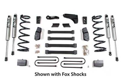 BDS Suspension Lift Kit  6in Front/4in Rear Block (607H)