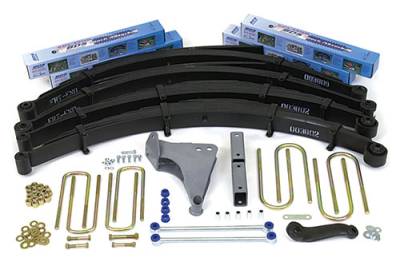 BDS 6 Inch Lift Kit w/NX2 Shocks for Ford F250/F350 Super Duty w/Square U Bolt and w/Overload (99-04) 4WD (1302H)