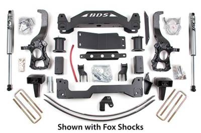 BDS 6 Inch Lift Kit w/NX2 Shocks for Ford F150 (04-08) 4WD (574H)