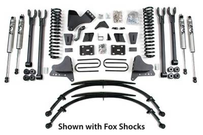 BDS 8 Inch Lift Kit w/NX2 Shocks 4-Link Conversion Ford F250/F350 Super Duty (11-16) 4WD Diesel (1500H)