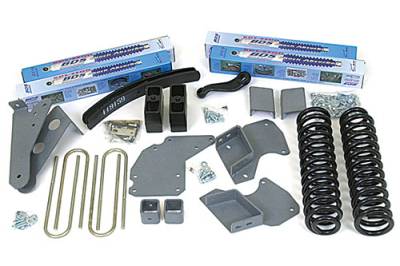 BDS Suspension Lift Kit  4in Front/3.5in Rear Block & AAL (516H)