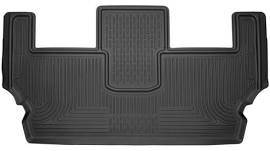Floor Mats - Husky Floor Mats - Husky Liners - HUSKY  WeatherBeater Series  Front & 2nd Seat Floor Liners  Black