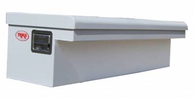 RKI 48" Steel Side Box Low Profile Wide White (48SLPW)