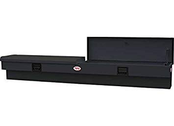 RKI 88" Steel Side Box-2 Lids Black (88SB)