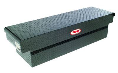 RKI Aluminum Cross Box Single Lid 30" Wide Shallow Black-Fullsize (C63WSAB)
