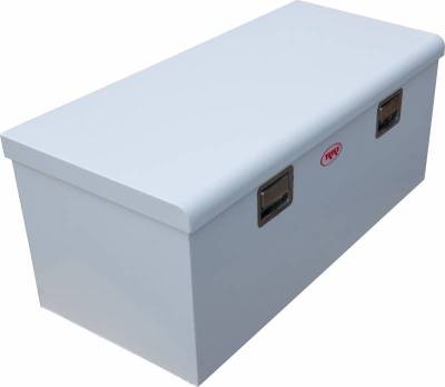 RKI Steel Chest Box Single Lid White F/Sportside/Midsize (M45-1NM)