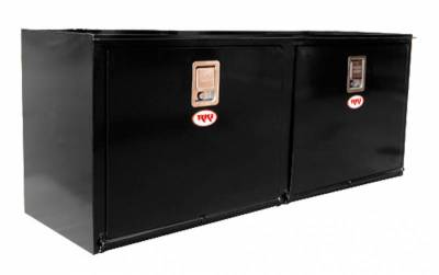 RKI Steel Underbody Box 60x24x18 2 Doors Black (H602418-2)