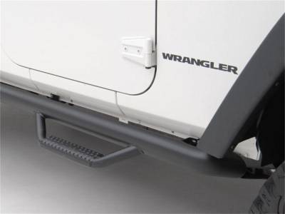 N-FAB Nerf Step 2012-2018  Wrangler JK 2 Door All Gas SRW Textured Black (J1246)