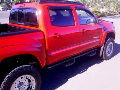 N-FAB Nerf Step 2005-2015  Toyota Tacoma Double Cab All Beds Gas SRW Gloss Black (T0678CC)