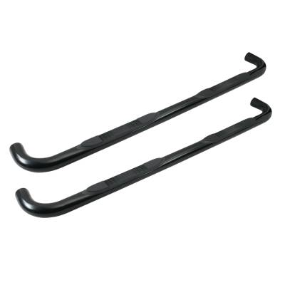 TUFF BAR 3in Step Bar Round Ram 2500/3500 Mega Cab 10-19 (excl Cab Chassis W/Def Tanks) Black (1-5753)