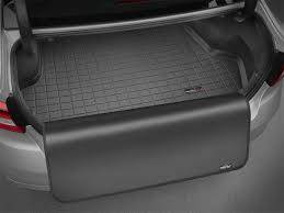 Cargo Liner w/Bumper Protector  Fits Vehicles w/Optional Bose Audi Package; Black