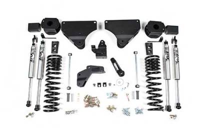 BDS 4 Inch Lift Kit w/NX2 Shocks for Ram 2500 w/Rear Air Ride (14-18) 4WD Diesel (1631H)