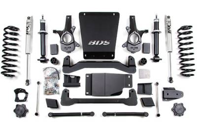 BDS 6 Inch Lift Kit Chevy/GMC Avalanche, Suburban, Tahoe, or Yukon 1500 (07-14) 4WD (178H)