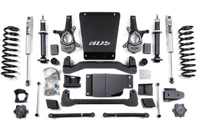 BDS Suspension Lift Kit  6in Front/5.5in Rear Spring (178H)