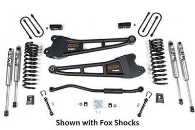 BDS 3 Inch Lift Kit w/Radius Arm and NX2 Shocks for Ram 3500 (13-18) 4WD Diesel (1622H)