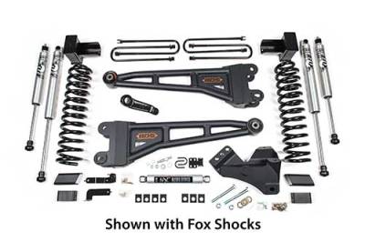 BDS  4" RADIUS ARM LIFT KIT  20172019 F250 / F350  4WD  GAS & DIESEL  (1520H)