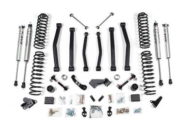 BDS 4 Inch Lift Kit w/NX2 Shocks Jeep Wrangler JK w/Sway Bar Disconnects (12-18) 2-Door (1417H)