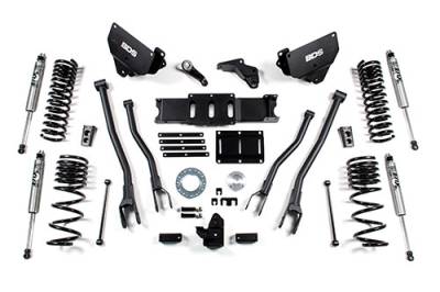BDS 5.5 Inch Lift Kit w/ 4-Link and NX2 Shocks for Ram 2500 (14-18) 4WD Gas (1606H)