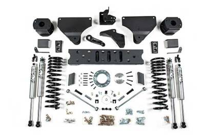 BDS 5.5 Inch Lift Kit w/ 4-Link and NX2 Shocks for Ram 2500 w/Rear Air Ride (14-18) 4WD Gas (1629H)