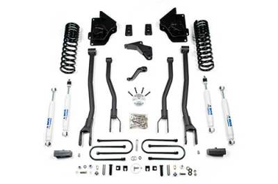 Suspension - BDS Lifts - BDS - BDS  4"  4LINK LIFT KIT  2013-2018  RAM 3500  W/OUT  REAR AIR RIDE  4WD  DIESEL  (697H)