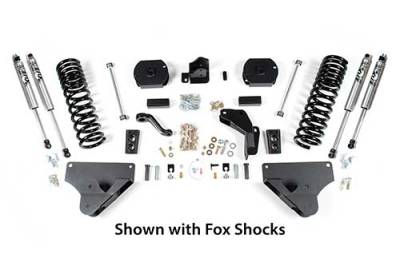 BDS 4 Inch Lift Kit w/NX2 Shocks and Rear Coil Springs for Ram 2500 (14-18) 4WD Diesel (698H)