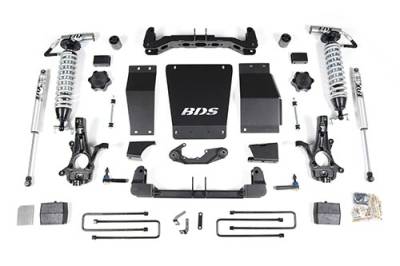 BDS Suspension Lift Kit  6in Front C/O /4in Rear Block (710F)