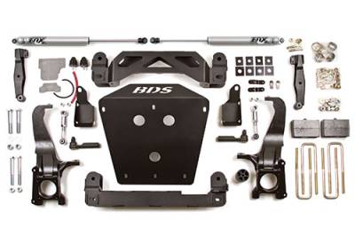 BDS 7 Inch Lift Kit w/NX2 Shocks for Toyota Tundra (16-21) 2/4WD (818H)