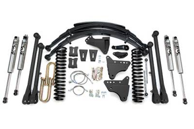 BDS 8 Inch Lift Kit w/ 4-Link and NX2 Shocks for Ford F250/F350 Super Duty (05-07) 4WD Diesel (530H)