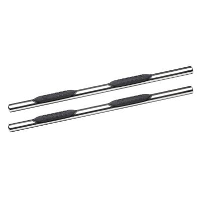 TUFF BAR 4in Oval Straight Tube Ridgeline 17-18 Stainless Steel (5-40304)