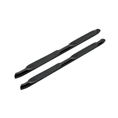 TUFF BAR 4" Oval Step w30 Deg Bend Black (5-435188)