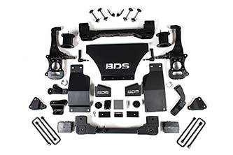 BDS 6 Inch Lift Kit for Chevy/GMC Suburban, Tahoe, Yukon/XL 1500 w/Cast Steel Control Arms (15-19) 4WD Magneride Equipped (751H)