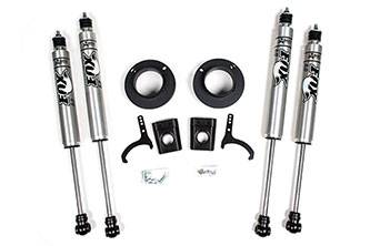 BDS 2 Inch Leveling Kit w/NX2 Shocks for Ram 2500 w/Rear Air Ride (14-24) 4WD (1635H)