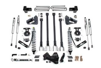 Suspension - BDS Lifts - BDS - BDS  4" 4Link Coilover Kit  w/ FOX Shocks   2020+   F250/F350   4WD  (Diesel)  w/ Rear Block  (1567F)