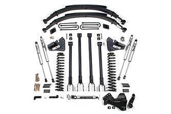 BDS  4" 4Link Lift Kit  w/FOX Shocks  2017-2019  F350  4Wd  DRW  (Diesel)  w/Rear Block  (1577FS)